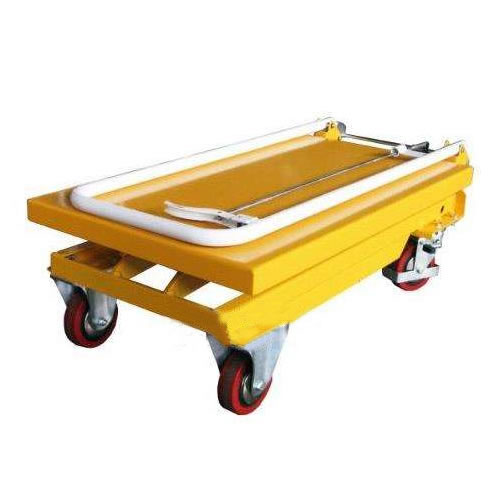 冠航牌新型液壓腳踏式升降平臺(tái)車(chē)